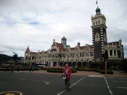 Nový Zéland I: nádraží Dunedin