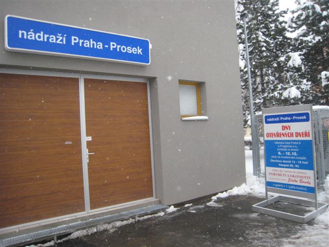 Den otevřených dveří nádraží Praha - Prosek