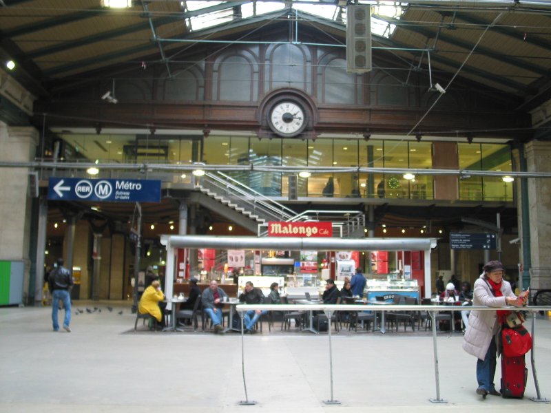 Pařížské nádraží Paris - Gare du Nord